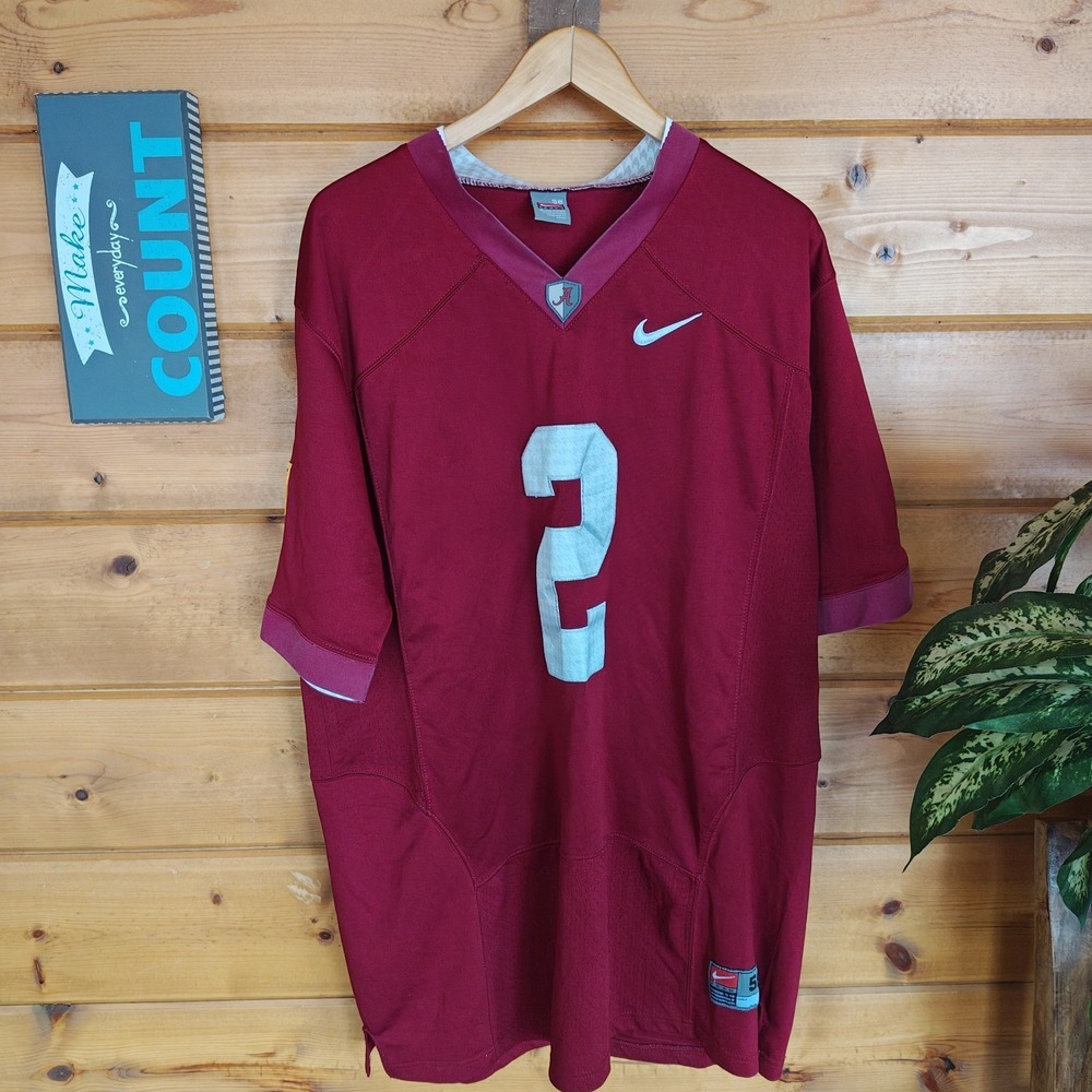 Nike Team Football Jersey #2 Jalen Hurts SEC‎ Alabama 2XL XXL Size 56